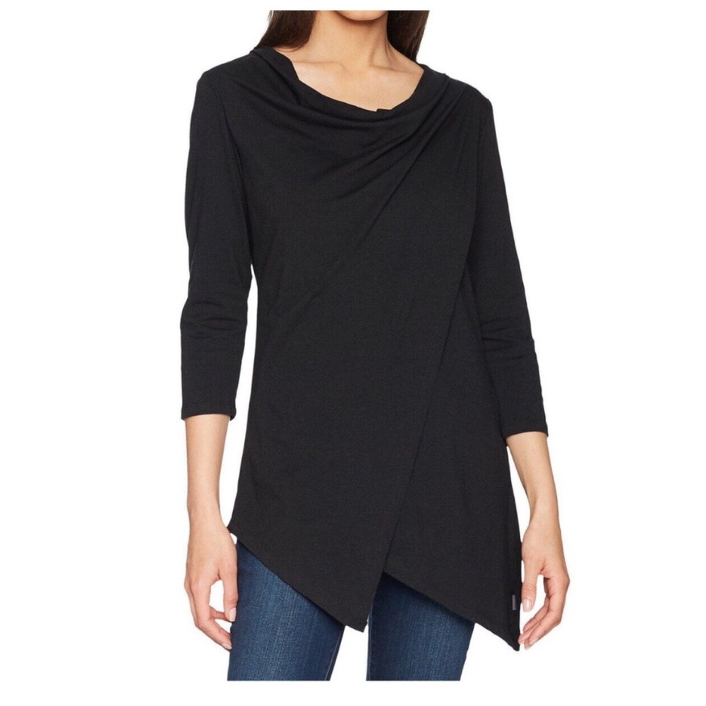 Fig Pailin Asymmetrical Shirt - Safari Collection Sz M
